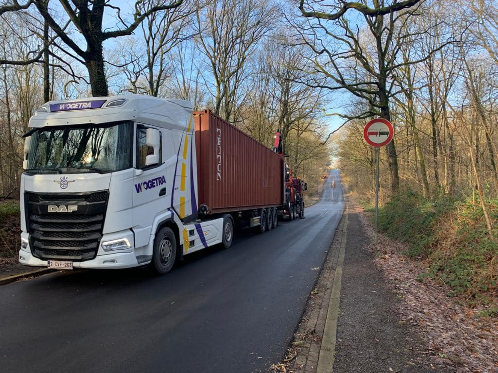 Wogetra onderweg